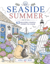Seaside Summer Coloring Book cover